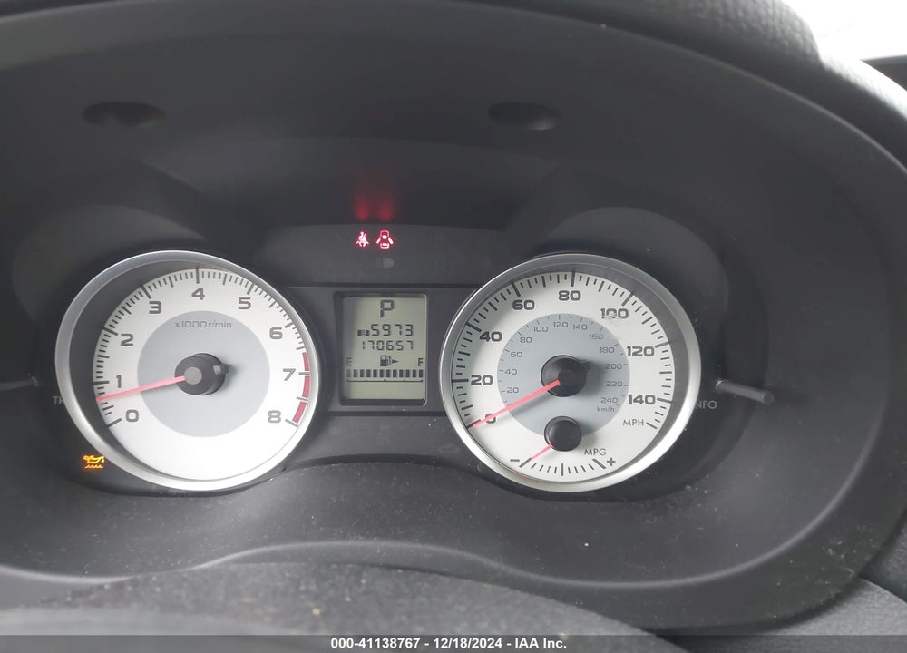 2012 SUBARU IMPREZA 2.0I SPORT PREMIUM VIN: JF1GPAL65CH216468