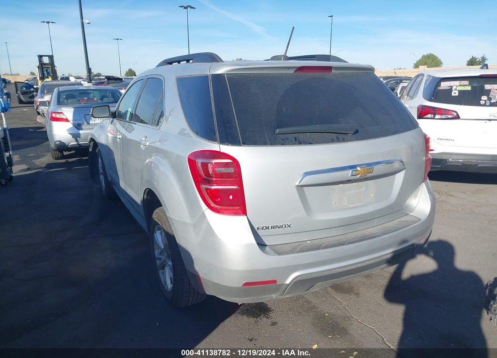 2017 CHEVROLET EQUINOX LT VIN: 2GNALCEK3H6182522