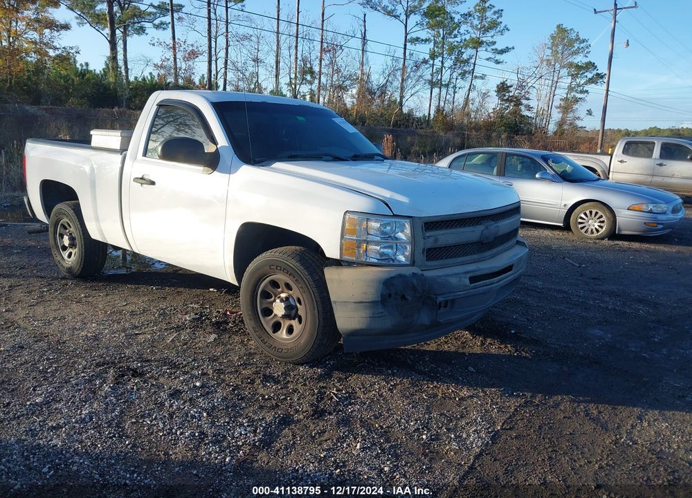 2012 CHEVROLET SILVERADO 1500 WORK TRUCK VIN: 1GCNCPEX7CZ105291
