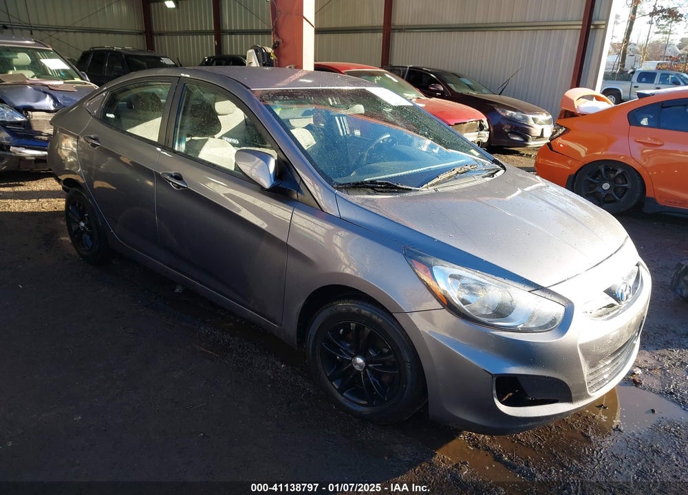 2014 HYUNDAI ACCENT GLS VIN: KMHCT4AEXEU756565