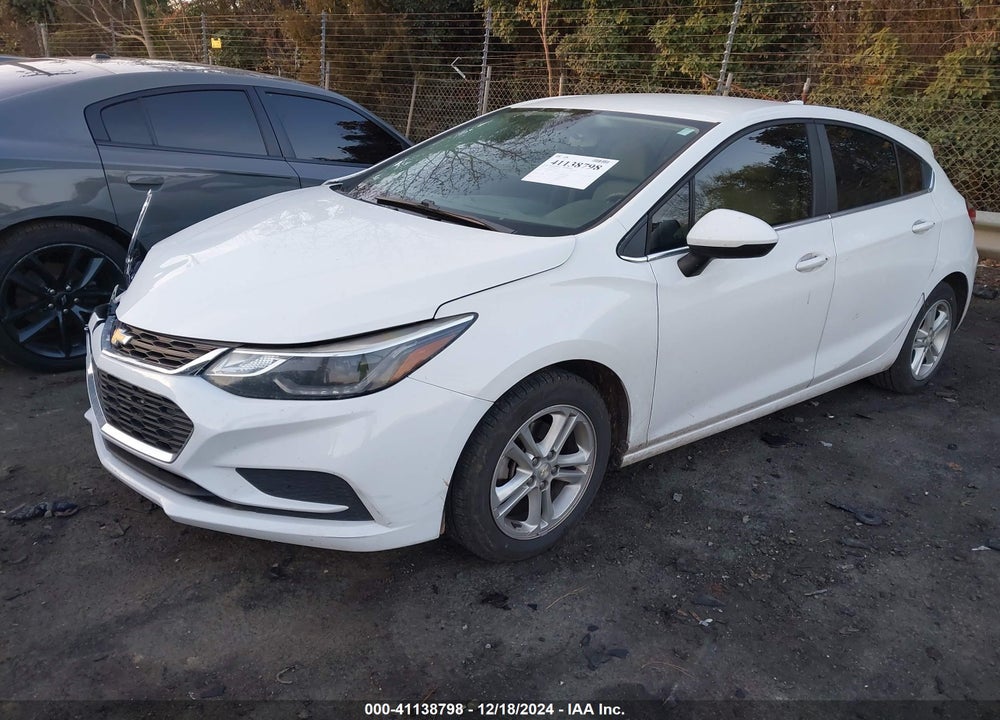 2017 CHEVROLET CRUZE LT AUTO VIN: 3G1BE6SM5HS615279