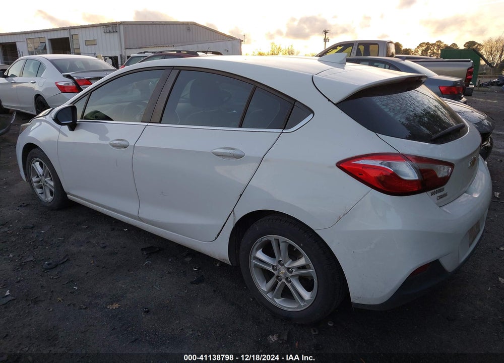 2017 CHEVROLET CRUZE LT AUTO VIN: 3G1BE6SM5HS615279
