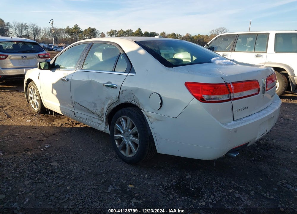 2012 LINCOLN MKZ VIN: 3LNHL2GC4CR806879
