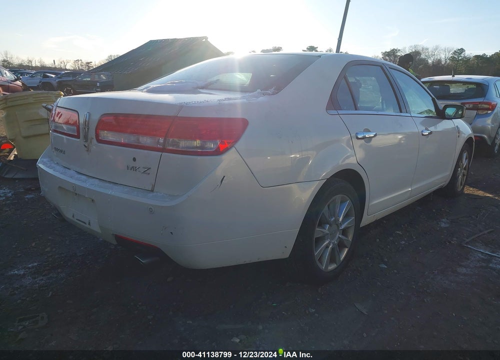 2012 LINCOLN MKZ VIN: 3LNHL2GC4CR806879