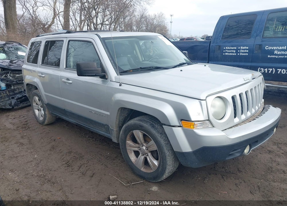 2012 JEEP PATRIOT LIMITED VIN: 1C4NJPCB4CD552333