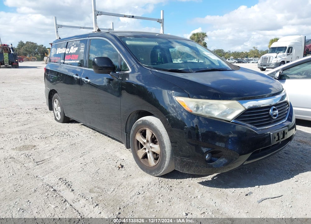 2012 NISSAN QUEST SV VIN: JN8AE2KP9C9044482