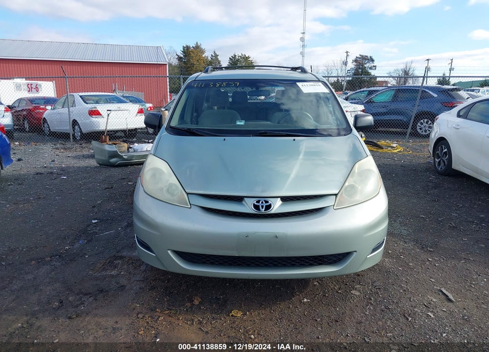2006 TOYOTA SIENNA LE VIN: 5TDZA23C36S520169