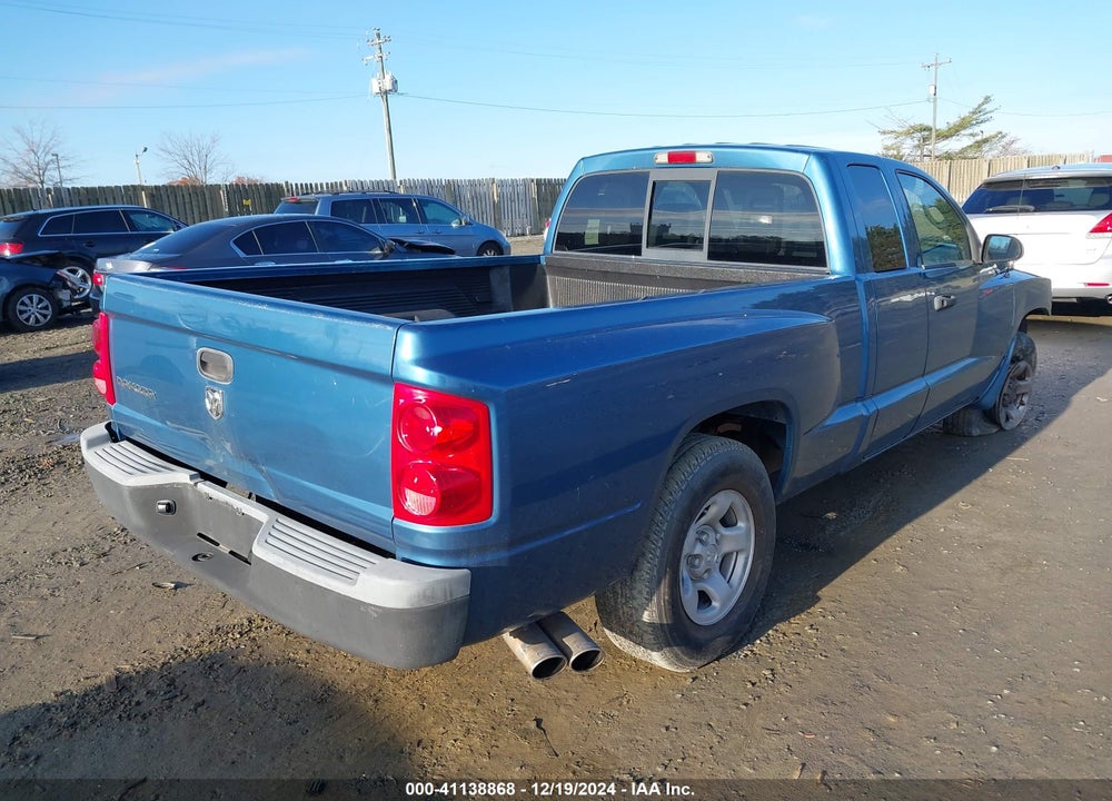 2005 DODGE DAKOTA ST VIN: 1D7HE22K55S202798