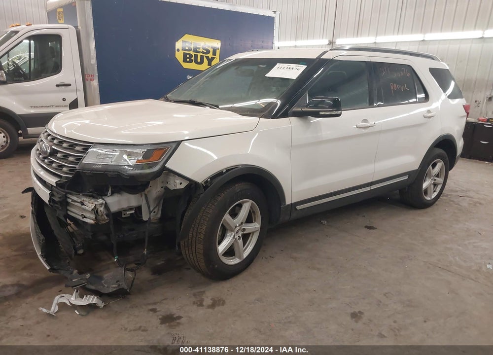 2017 FORD EXPLORER XLT VIN: 1FM5K8D85HGA22749