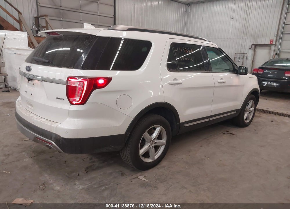 2017 FORD EXPLORER XLT VIN: 1FM5K8D85HGA22749