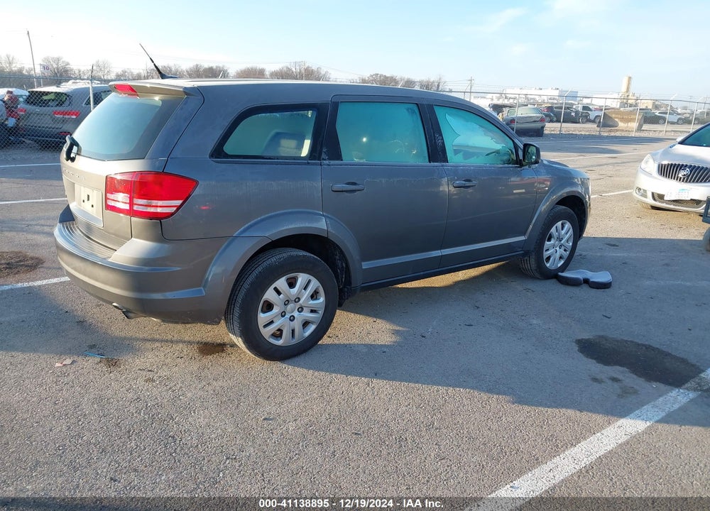 2013 DODGE JOURNEY AMERICAN VALUE PKG VIN: 3C4PDCAB8DT733393