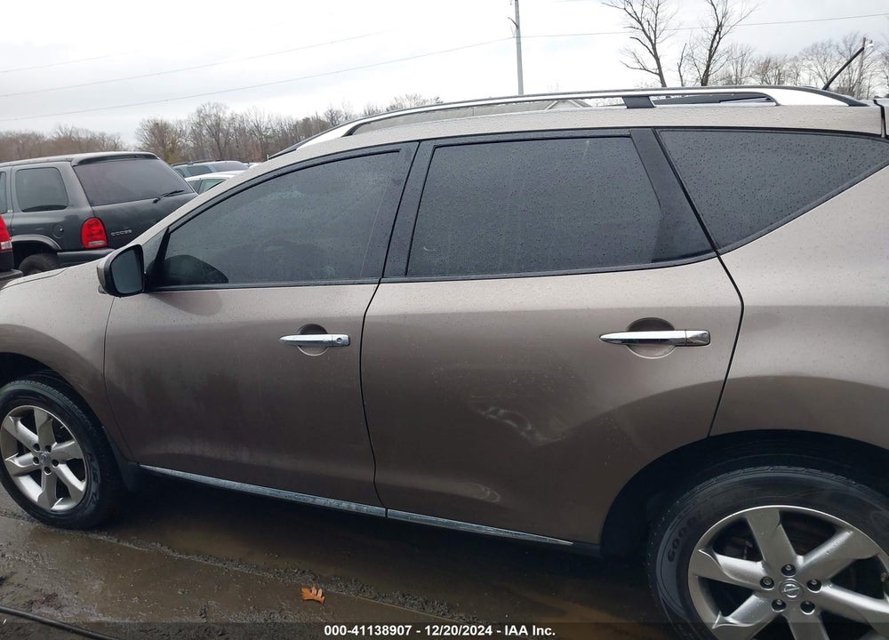 2010 NISSAN MURANO SL VIN: JN8AZ1MWXAW136752