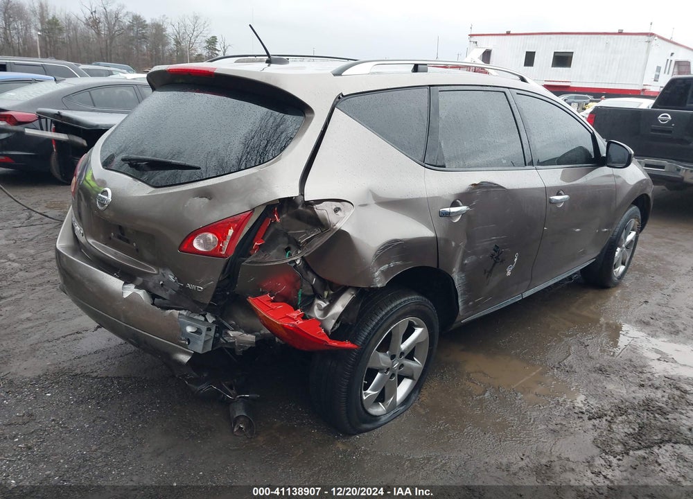 2010 NISSAN MURANO SL VIN: JN8AZ1MWXAW136752