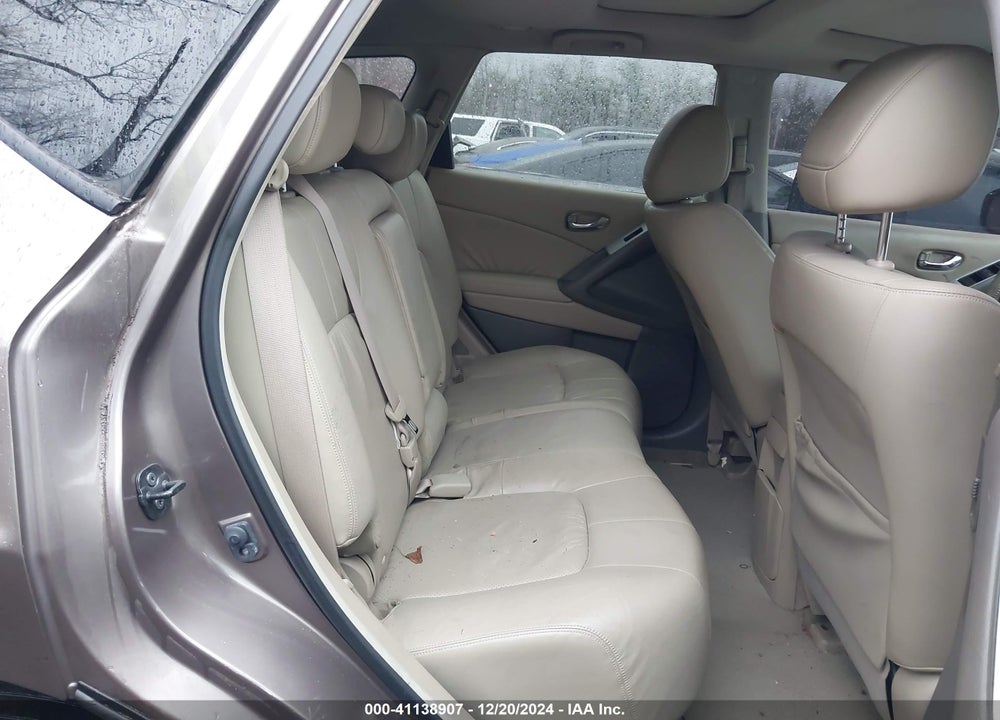 2010 NISSAN MURANO SL VIN: JN8AZ1MWXAW136752
