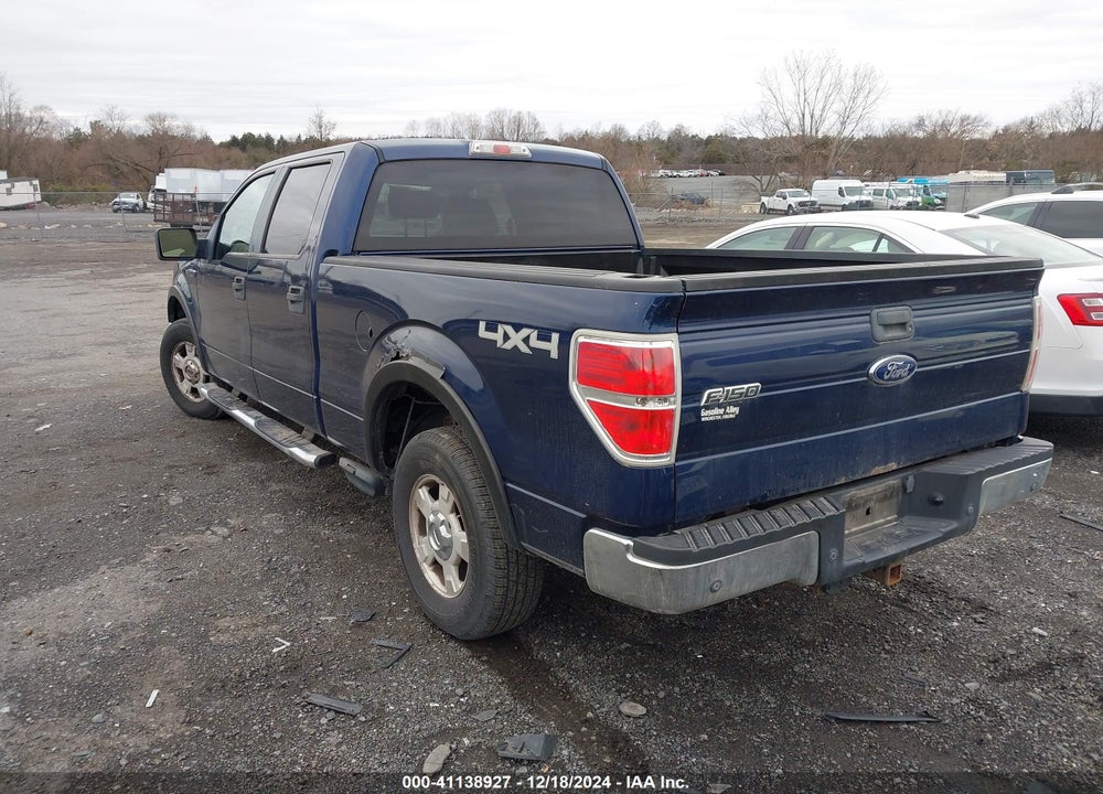 2009 FORD F-150 FX4/KING RANCH/LARIAT/PLATINUM/XL/XLT VIN: 1FTPW14V89FA98195