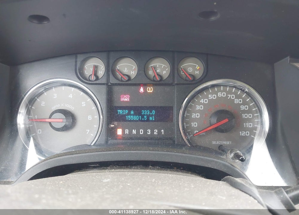 2009 FORD F-150 FX4/KING RANCH/LARIAT/PLATINUM/XL/XLT VIN: 1FTPW14V89FA98195