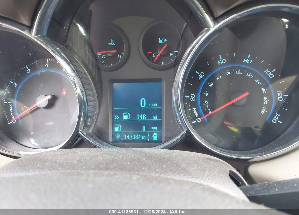 2012 CHEVROLET CRUZE 2LT VIN: 1G1PG5SC2C7404162