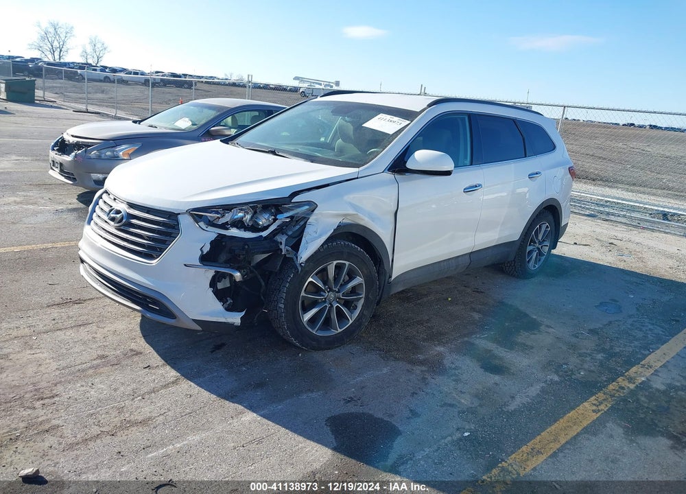 2017 HYUNDAI SANTA FE SE VIN: KM8SM4HFXHU205077