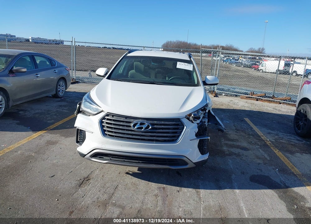 2017 HYUNDAI SANTA FE SE VIN: KM8SM4HFXHU205077