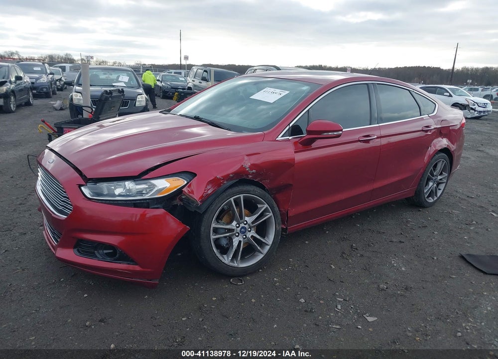 2013 FORD FUSION TITANIUM VIN: 3FA6P0K96DR138896
