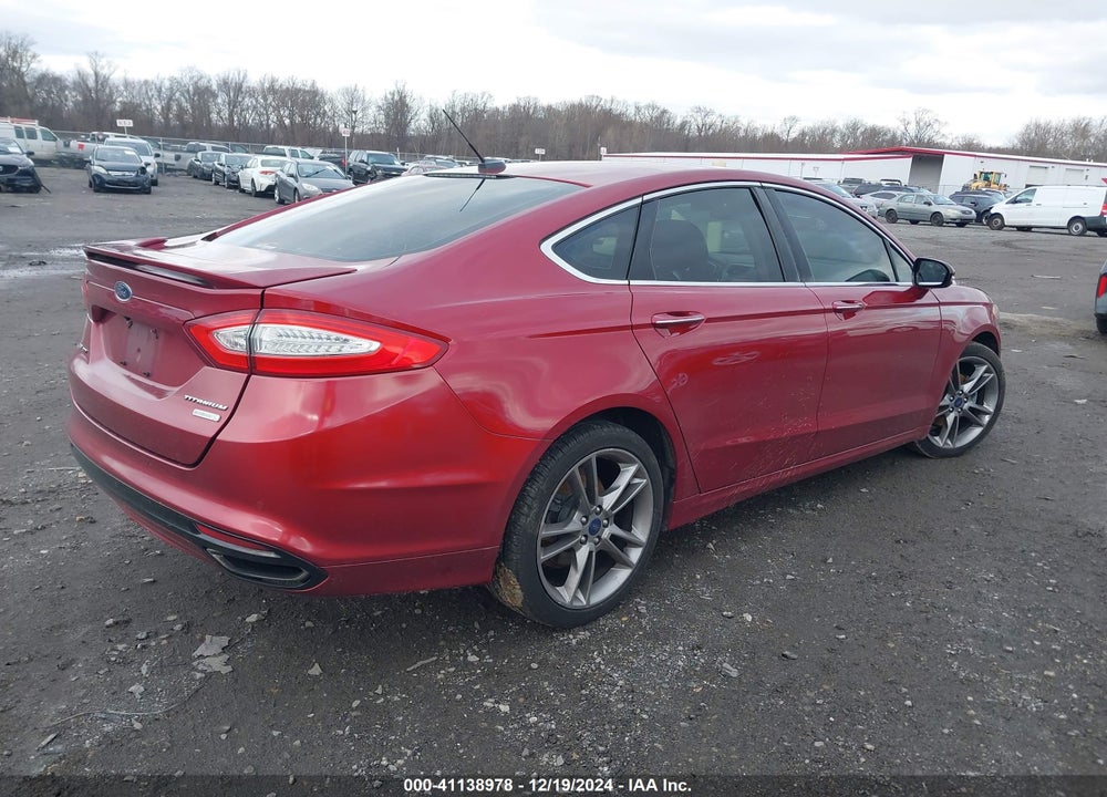 2013 FORD FUSION TITANIUM VIN: 3FA6P0K96DR138896
