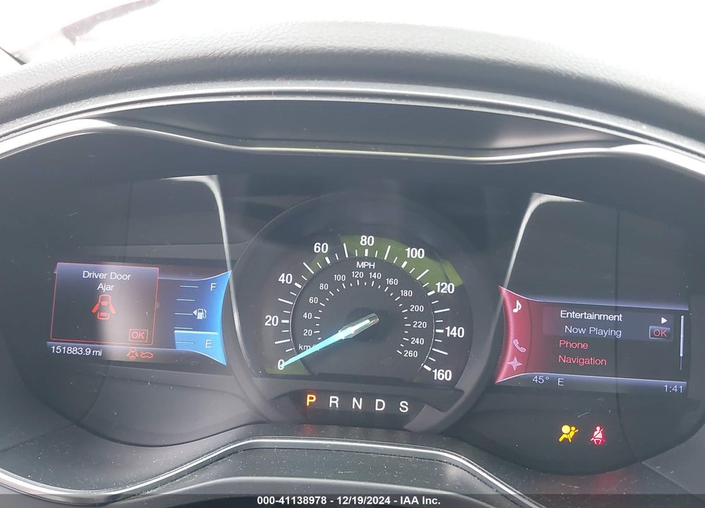 2013 FORD FUSION TITANIUM VIN: 3FA6P0K96DR138896