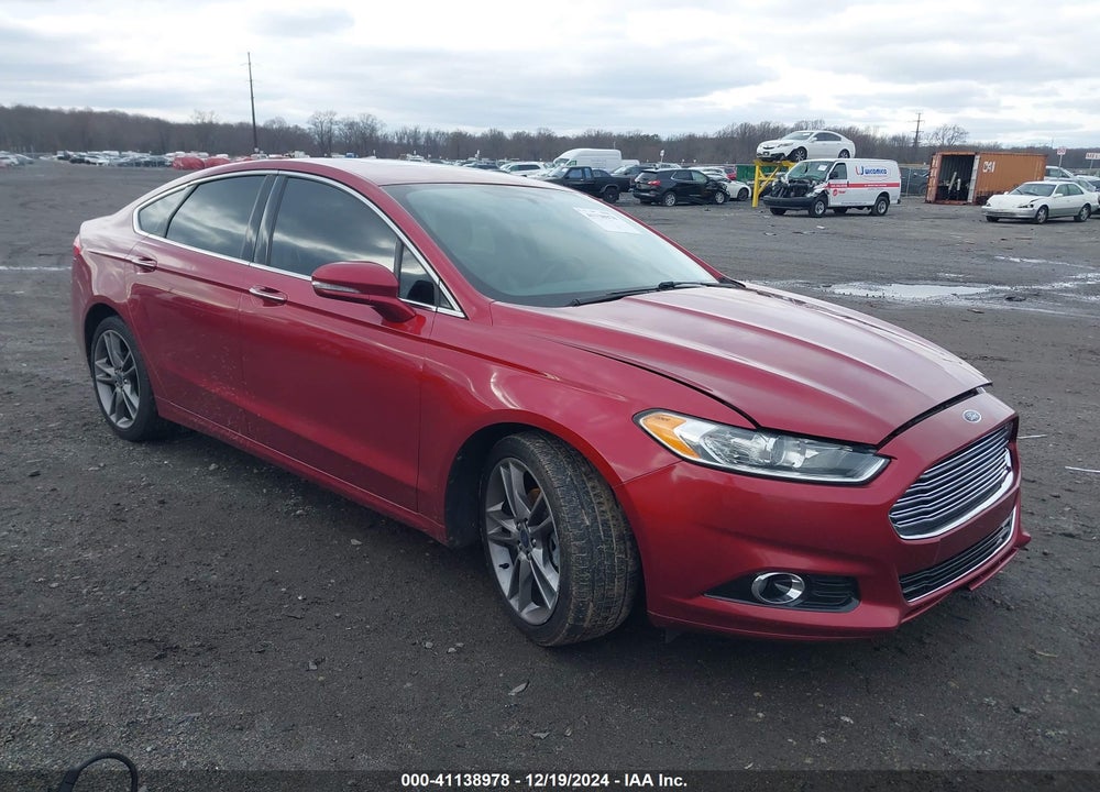 2013 FORD FUSION TITANIUM VIN: 3FA6P0K96DR138896