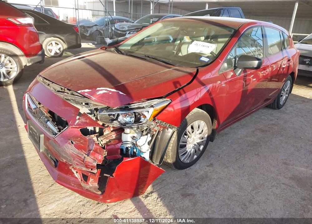 2019 SUBARU IMPREZA 2.0I VIN: 4S3GTAA63K3706069