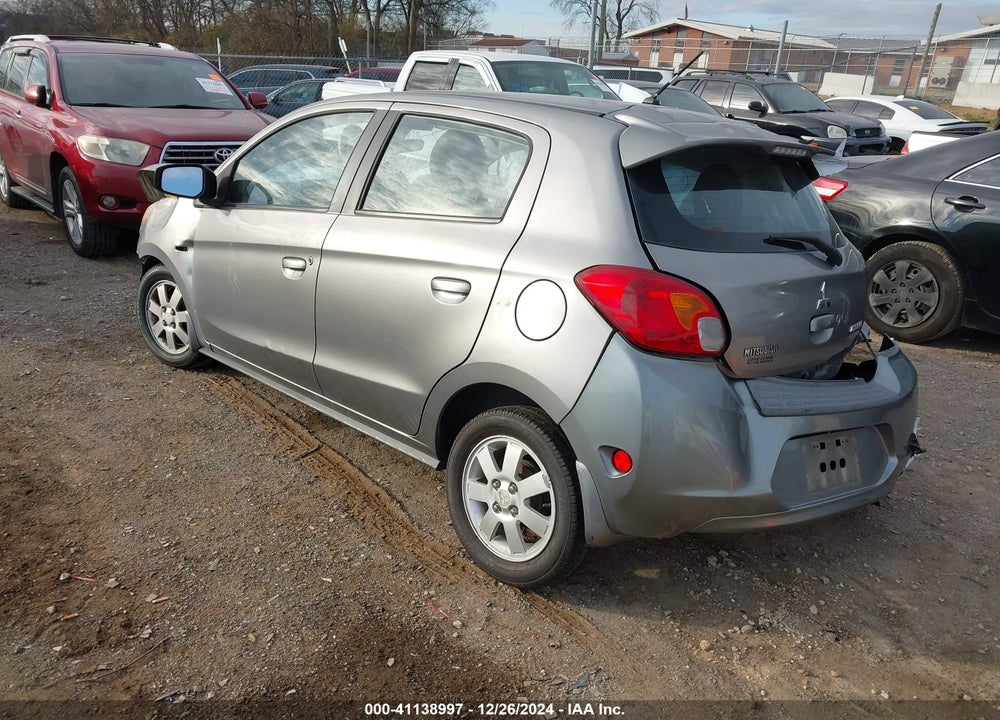 2015 MITSUBISHI MIRAGE ES/RF VIN: ML32A4HJ0FH034608