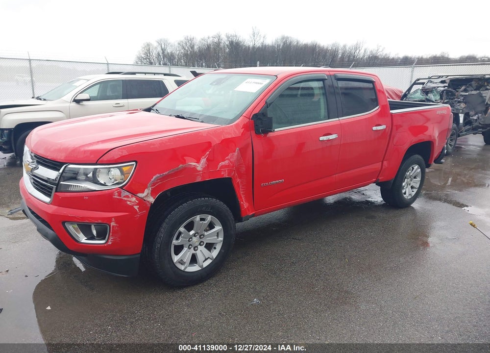 2016 CHEVROLET COLORADO LT VIN: 1GCGTCE32G1364189