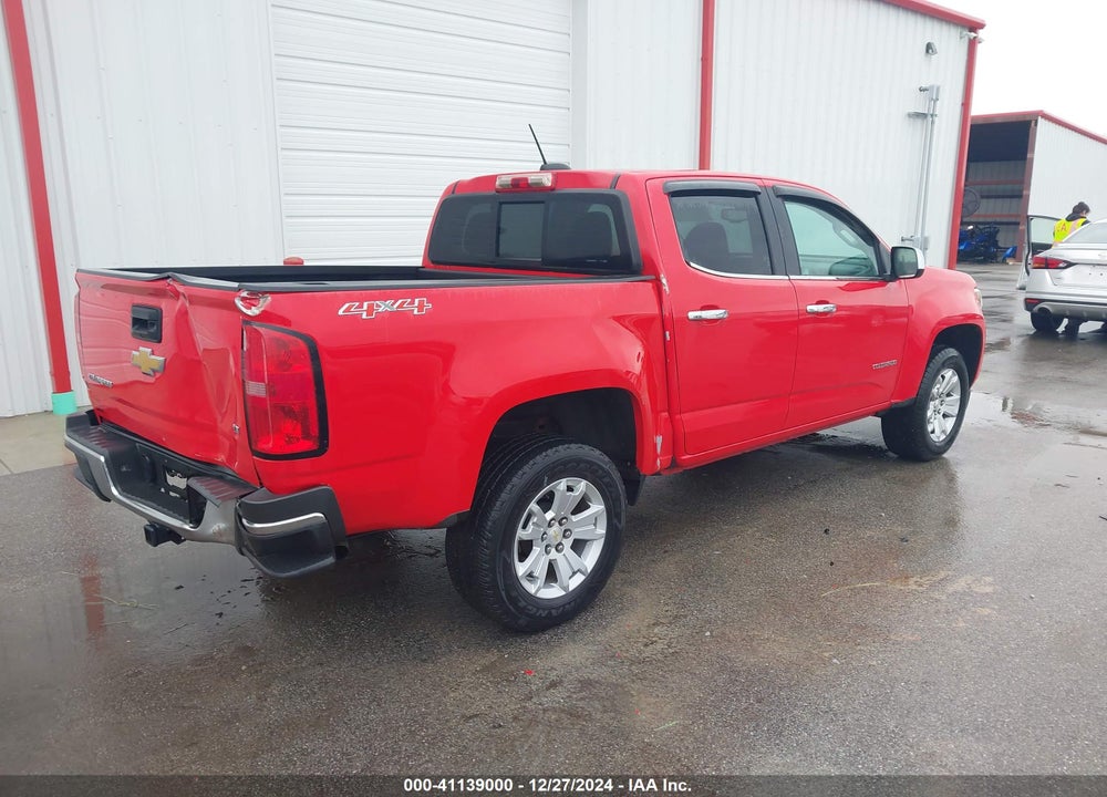 2016 CHEVROLET COLORADO LT VIN: 1GCGTCE32G1364189
