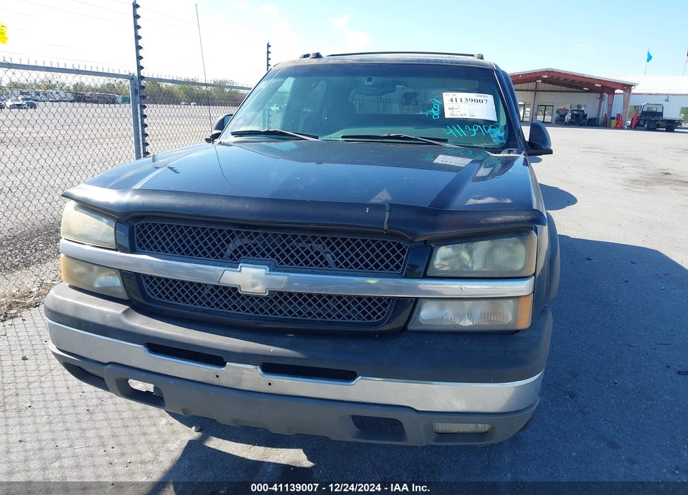 2004 CHEVROLET AVALANCHE 1500 VIN: 3GNEC12T04G222413