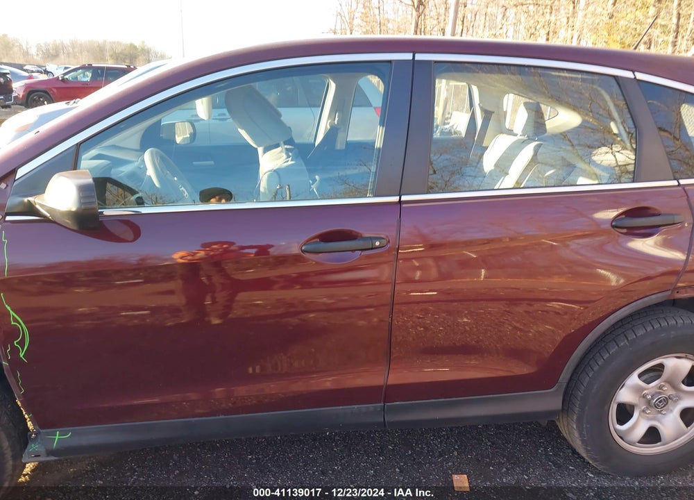 2015 HONDA CR-V LX VIN: 5J6RM4H37FL067584