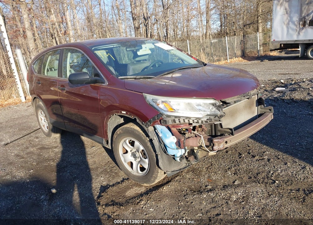 2015 HONDA CR-V LX VIN: 5J6RM4H37FL067584