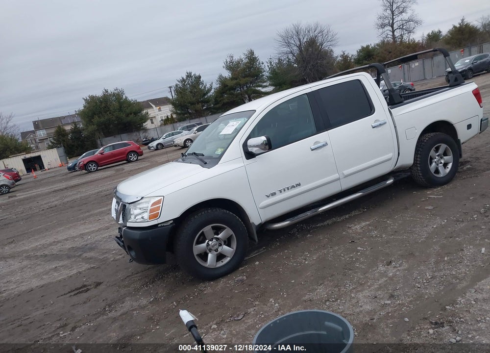 2005 NISSAN TITAN SE VIN: 1N6AA07B65N572920
