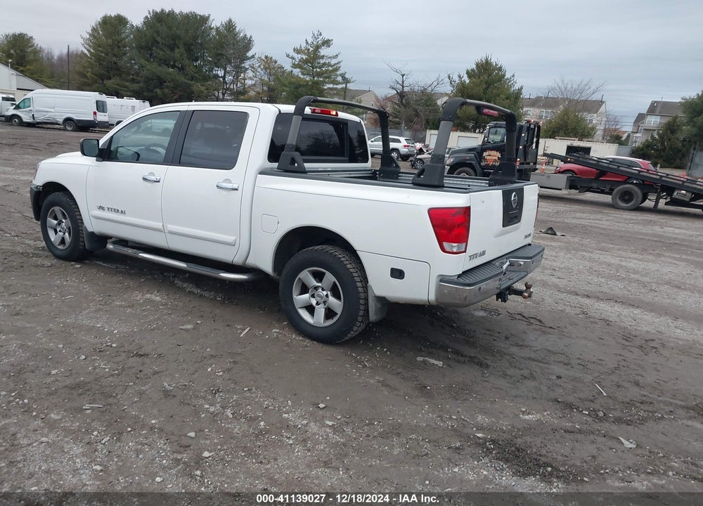 2005 NISSAN TITAN SE VIN: 1N6AA07B65N572920