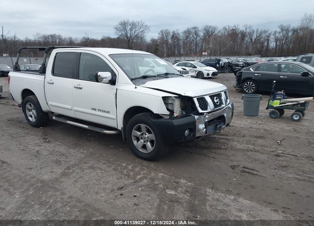 2005 NISSAN TITAN SE VIN: 1N6AA07B65N572920