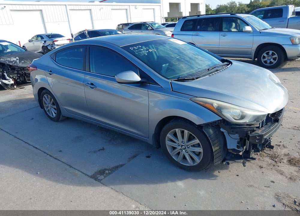 2015 HYUNDAI ELANTRA SE VIN: KMHDH4AE2FU281761