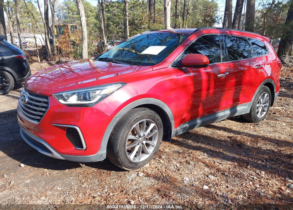 2017 HYUNDAI SANTA FE SE VIN: KM8SM4HF0HU213995