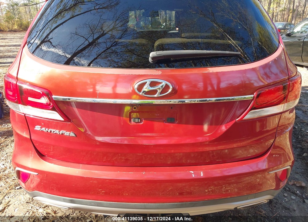 2017 HYUNDAI SANTA FE SE VIN: KM8SM4HF0HU213995