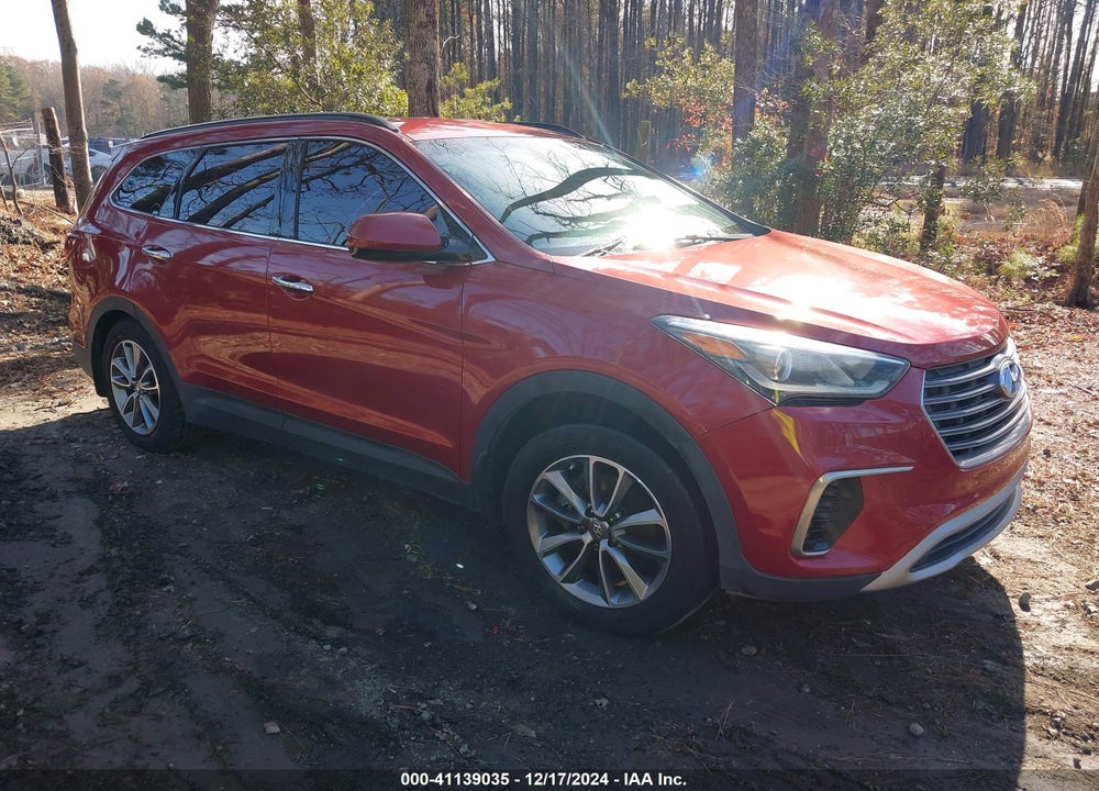 2017 HYUNDAI SANTA FE SE VIN: KM8SM4HF0HU213995