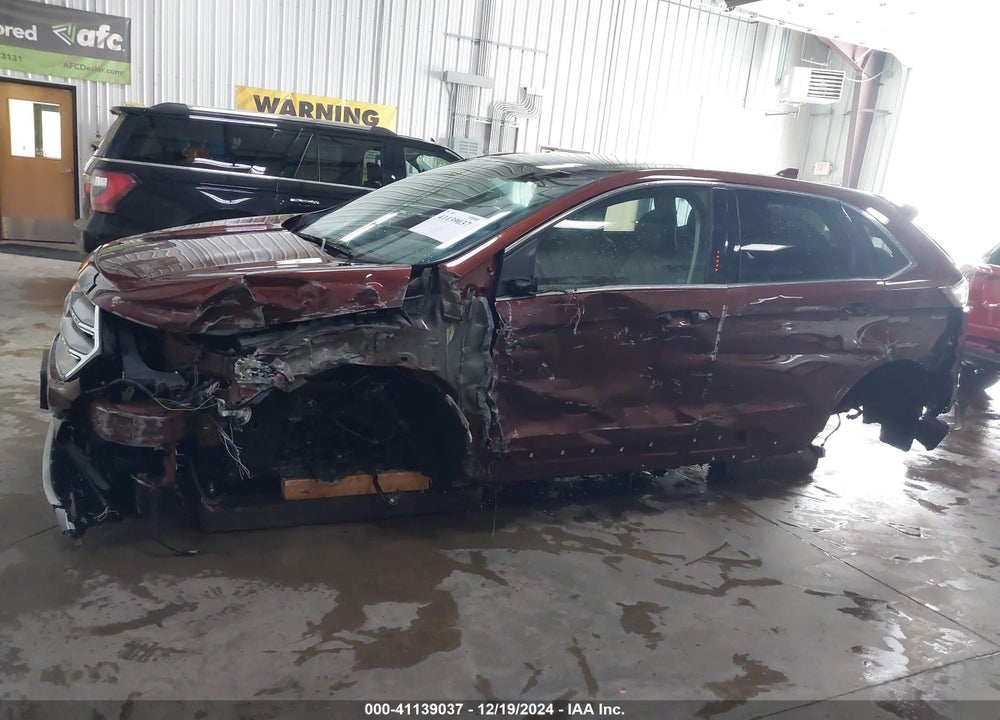 2015 FORD EDGE TITANIUM VIN: 2FMTK4K80FBB62859