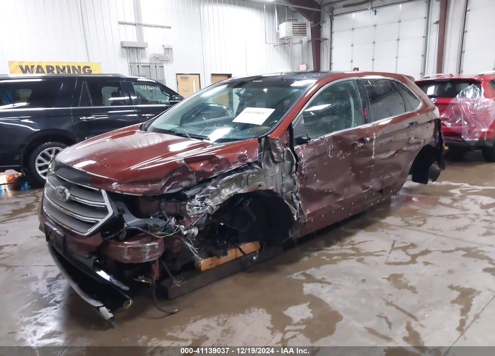 2015 FORD EDGE TITANIUM VIN: 2FMTK4K80FBB62859