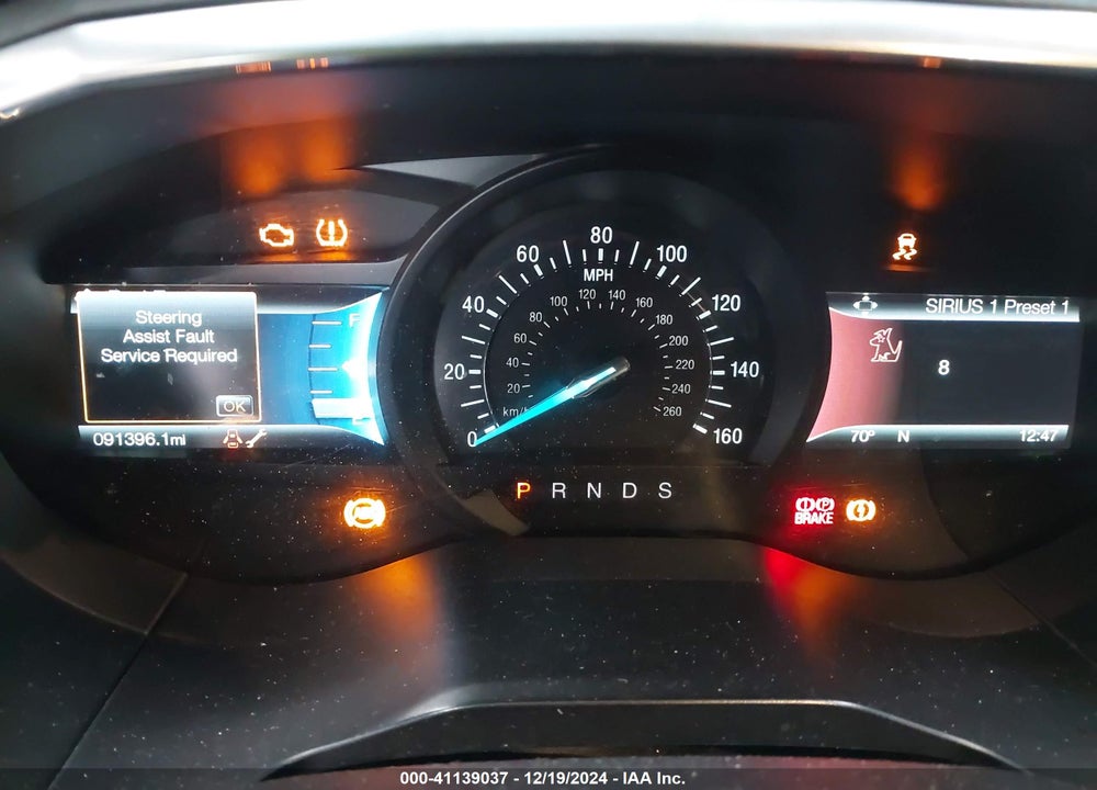 2015 FORD EDGE TITANIUM VIN: 2FMTK4K80FBB62859