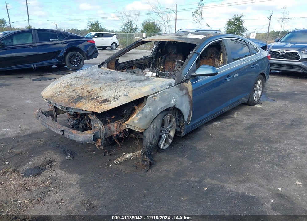 2017 HYUNDAI SONATA VIN: 5NPE24AF1HH505537