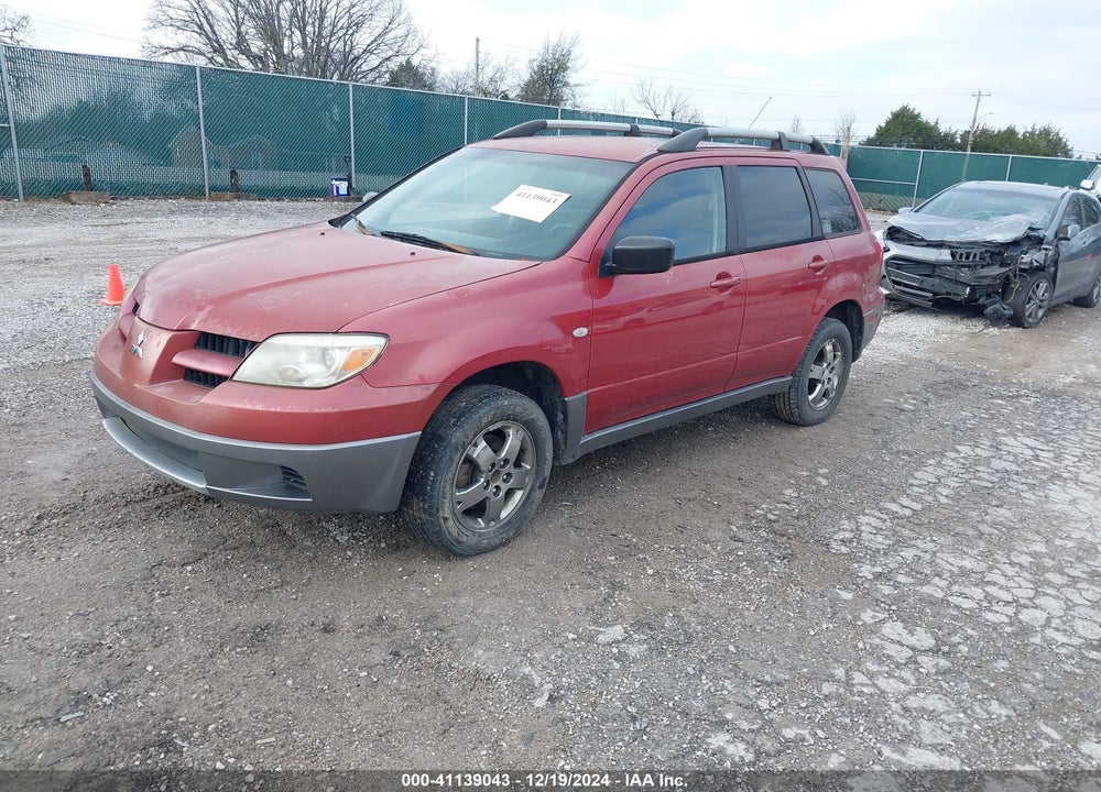 2006 MITSUBISHI OUTLANDER LS VIN: JA4LX31F06U029037