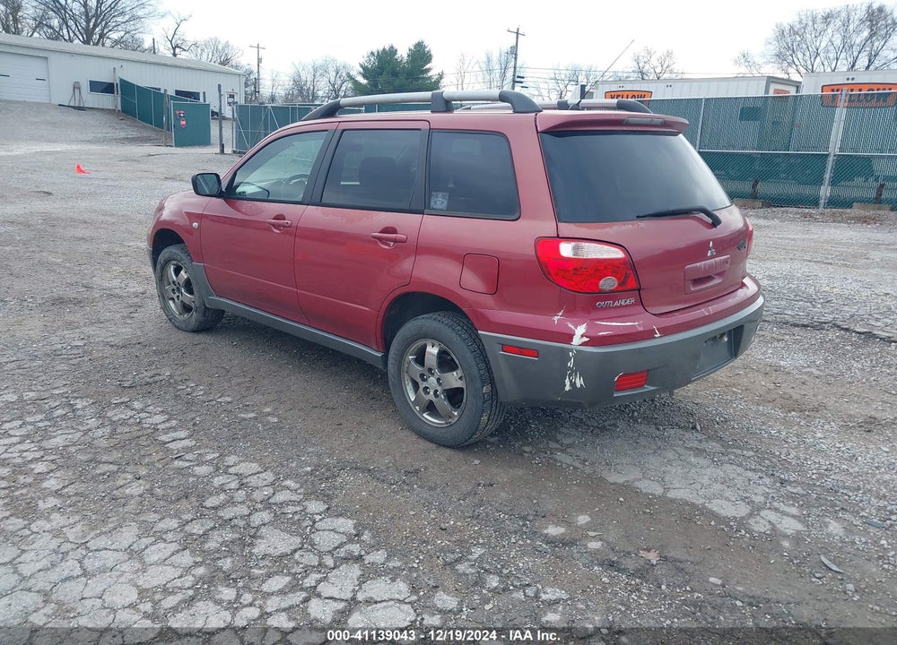 2006 MITSUBISHI OUTLANDER LS VIN: JA4LX31F06U029037