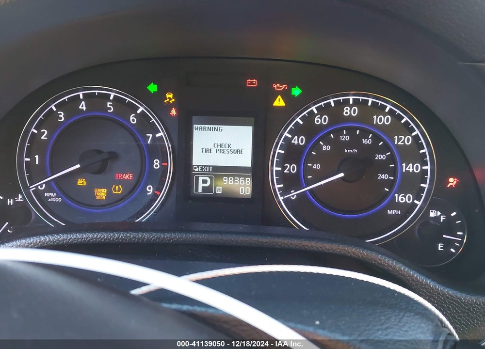 2013 INFINITI G37 JOURNEY VIN: JN1CV6EK9DM923560