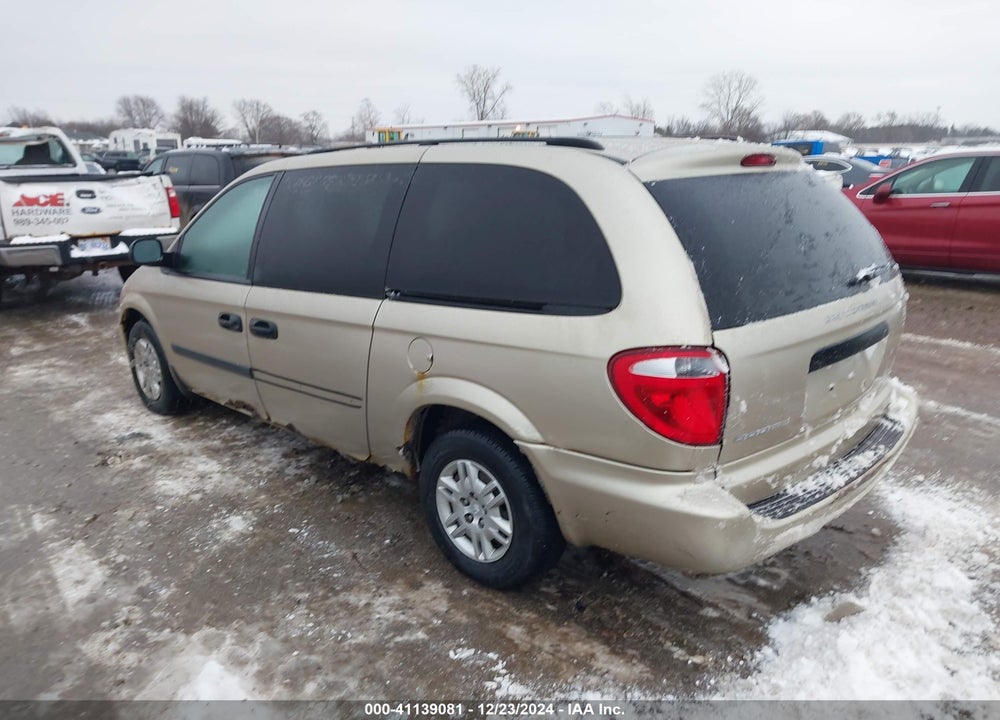 2006 DODGE GRAND CARAVAN SE VIN: 1D4GP24R06B611600