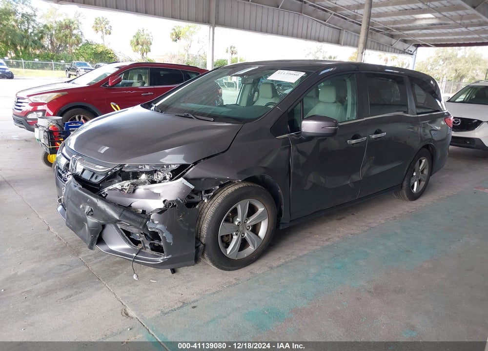2019 HONDA ODYSSEY EX-L VIN: 5FNRL6H7XKB027939